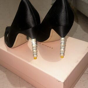 Sophia Webster Black Pointed Heels